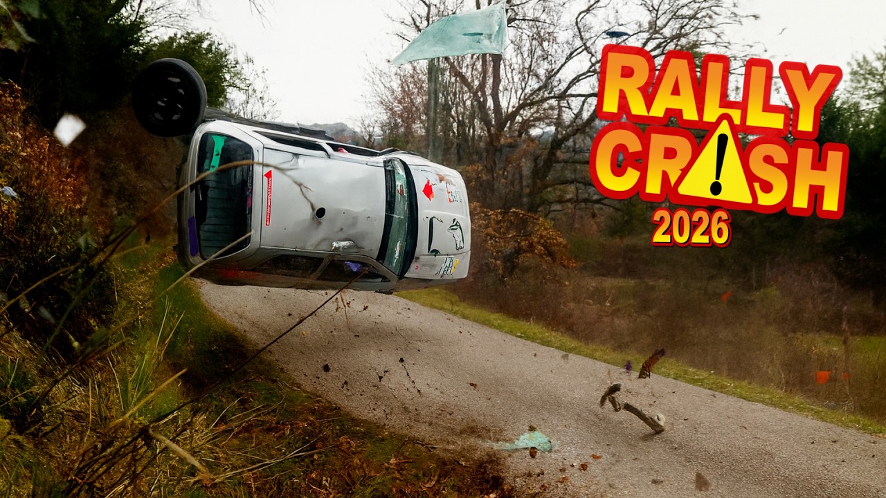 RALLY CRASH & FAIL - Última semana de Febrero 2026 / 26-6