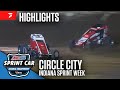 USAC Indiana Sprint Week at Circle City Raceway 7/30/25 | Highlights
