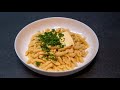 Hausgemachte Spätzle die musst du ☝️ unbedingt probieren. Домашние немецкие Шпецле.