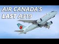 The LAST Air Canada A319 - Frigid Departure from Calgary Airport