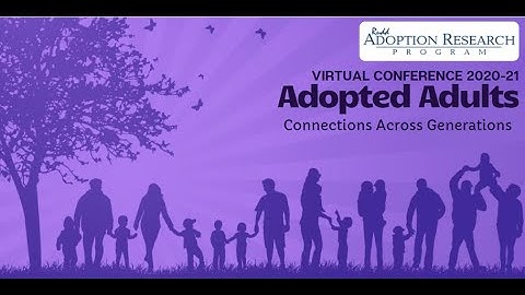 Rudd Virtual Conference 2020-21: Session 2 Intergenerationality of Korean Adoptee Parents