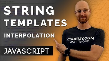 String Templates and Interpolation - Javascript Programming 21