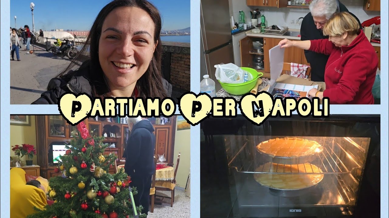 Si parte per Napoli🎄Acquisti per me al Mercato/Ciao 2024🫣