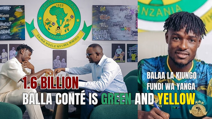 BALLA CONTÉ 'MOUSSA' SKILLS, GOALS, ASSIST | KIUNGO WA BILIONI 1.6 YANGA