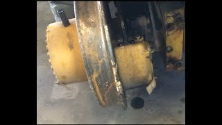 Trackmobile hub seal disassembleing