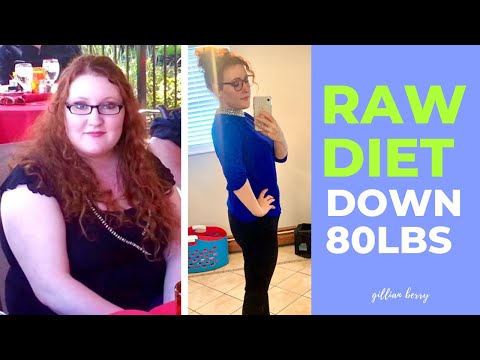 RAW VEGAN DIET BEFORE + AFTER STORY (Dramatic Transformation)