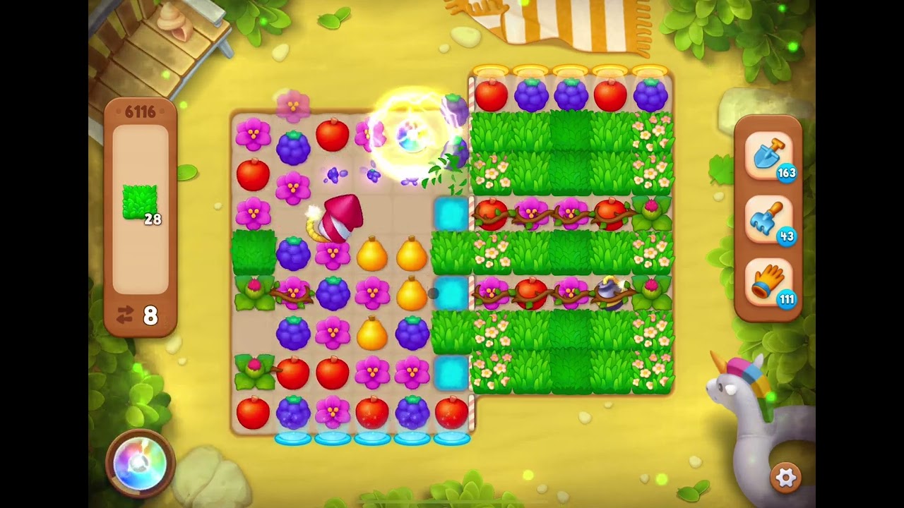 GardenScapes Level 6116 no boosters
