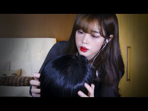 [ASMR]  |  蜃気楼訪問美容師  |  Relax シャンプーマッサージ、ヘアブラシ、ハサミの音 Combing, Massage, Shampoo