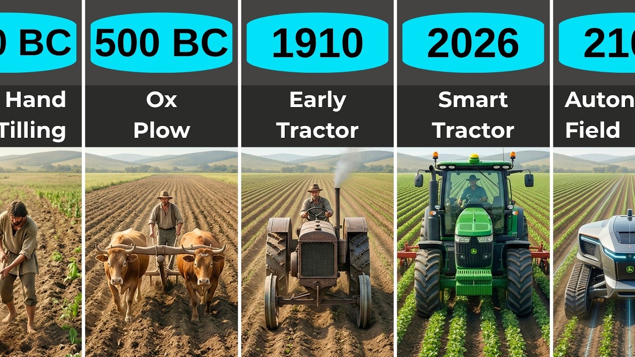 The Evolution of Farm Fields | 9000 BC to 2250 - YouTube