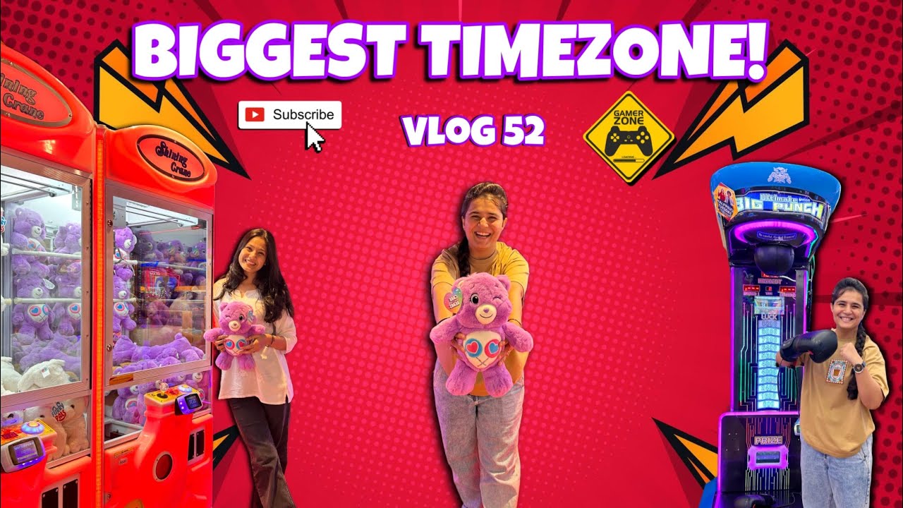 BIGGEST TIMEZONE VENUE 🤯🔥 | NEW ARCADE GAMES | JACKPOTS 