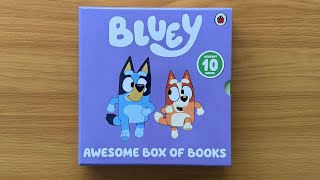 Bluey Awesome Box of Books - Read Aloud 10 Book Collection of Bluey Books for Children