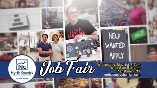 North Country Chamber of Commerce - Spring 2024 Job Fair