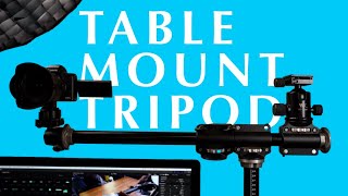 Reliable Table Mount Tripod. Manfrotto 131 tc. Great for overhead camera setup