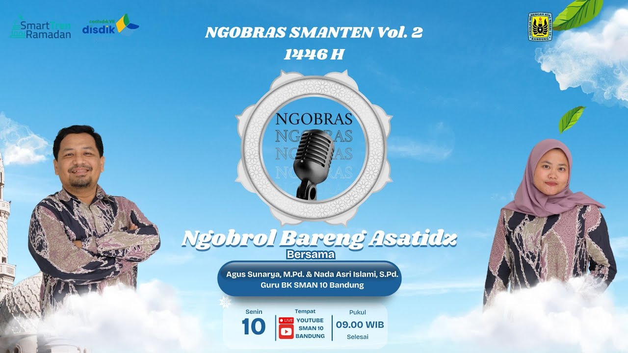 NGOBRAS SMANTEN Vol. 2 | 7 Kebiasaan Anak Indonesia Hebat: Jawaban atas Permasalahan Generasi Z