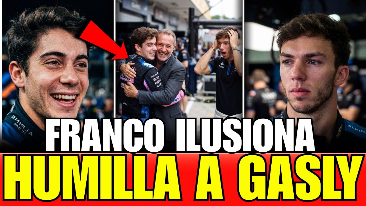 🚨¡PADDOCK en SHOCK! COLAPINTO el UNO de ALPINE: GASLY y BRIATORE IMPACTADOS con su NIVEL |