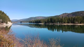 My Drive to Sullivan Lake along Pend Oreille River