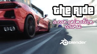 The Ride a blender car animation course