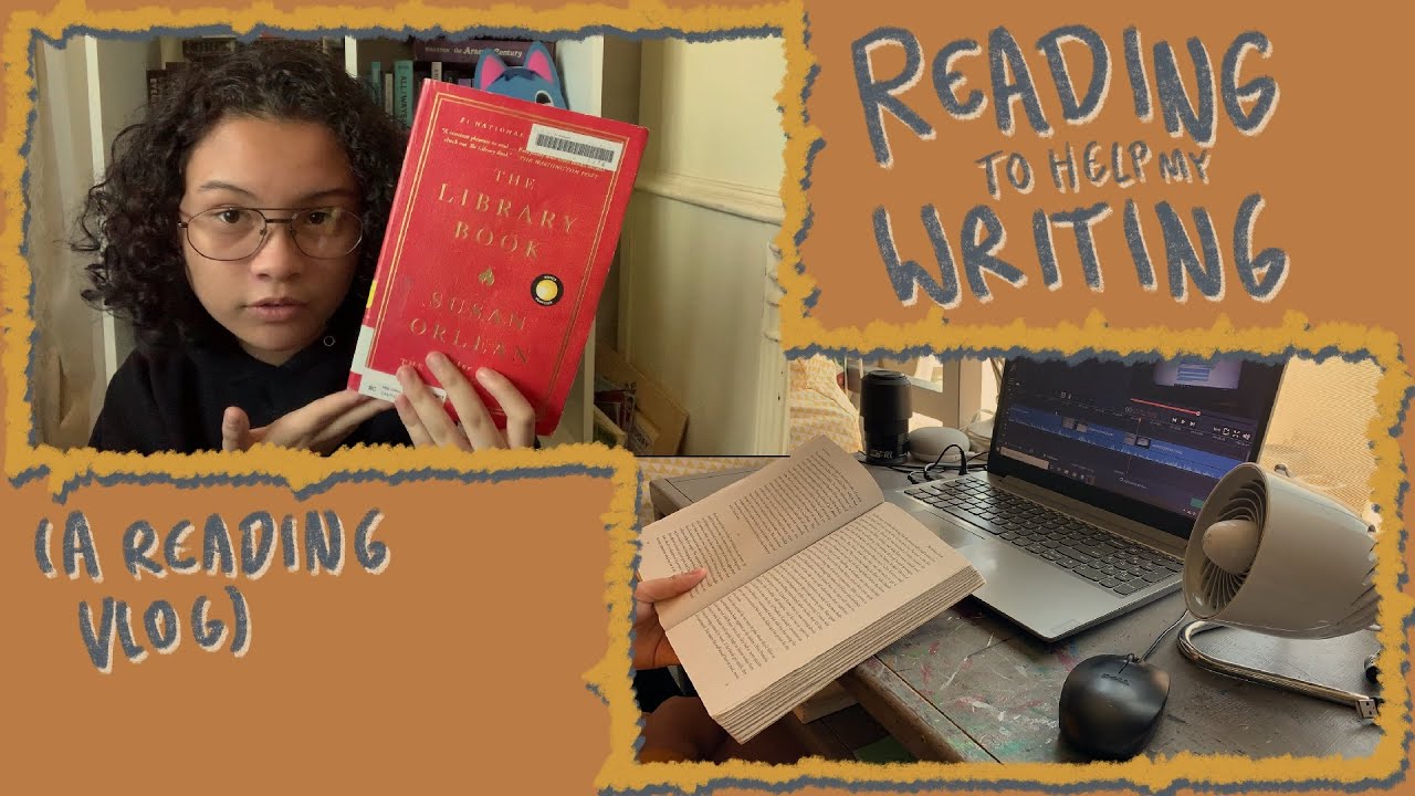 reading to help my writing // reading vlog - YouTube