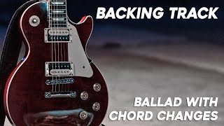 Backing Track with Chord Changes | E Minor Guitar Ballad