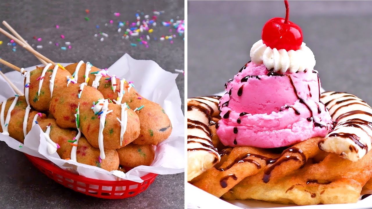 Diy Fried Dessert Ideas For A Delicious Friyay Treat So Yummy