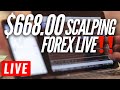 Live Forex Training \ Watch me make $668.00 Scalping the ...