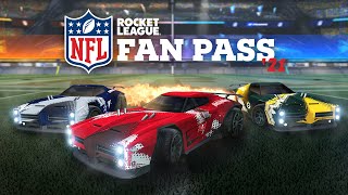 Tráiler del Fan Pass de la temporada 2021 de la NFL de Rocket Leaguev