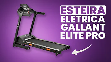 Review em vídeo: Esteira Ergométrica Eletrônica Gallant Elite Pro 4.0hp é boa? ESTEIRA DE LUXO?