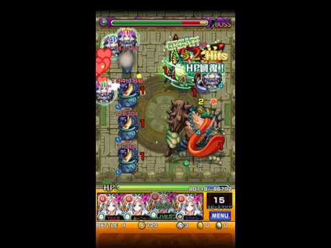 モンスト 神ルシファー4で樹縛の神殿 修羅場をノーコンクリアしました Youtube