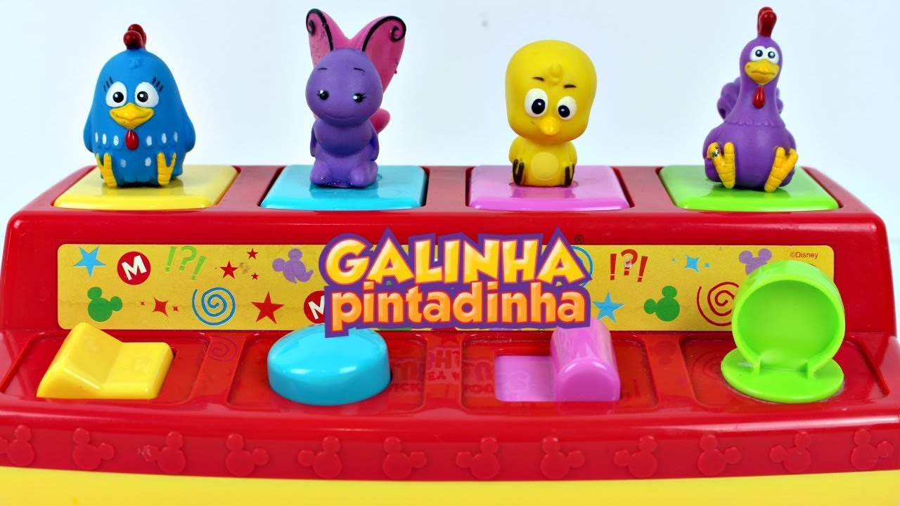 Bola de Vinil Galinha Pintadinha Praia Infantil Angels Toys - Loja Zuza  Brinquedos