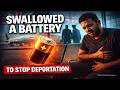 He Swallowed a Battery to Stop Deportation in the UK... Did it Work? 🇬🇧✈️