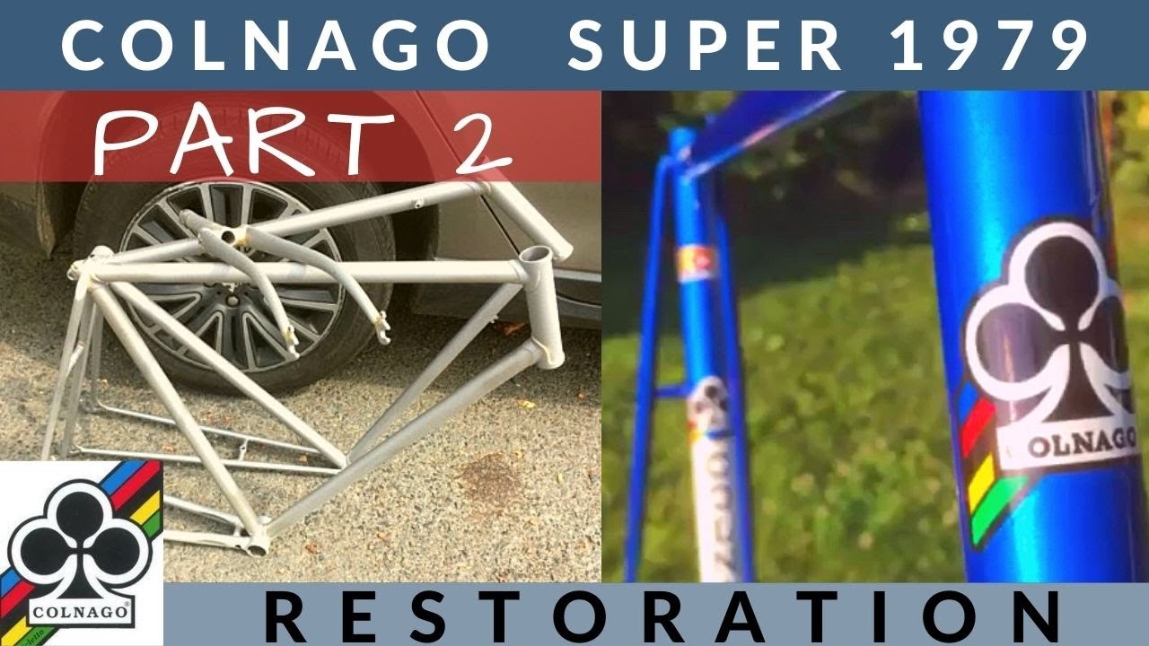 COLNAGO SUPER: Vintage Road Bike Restoration (part 2)