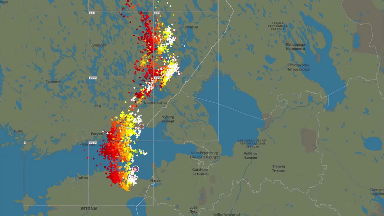Карта онлайн дождя в санкт петербурге