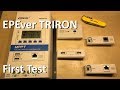First Test - EPEver TRIRON MPPT Solar Charge Controller - 12v Solar Shed