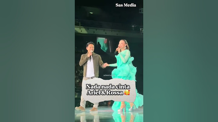 Nada Nada Cinta ariel noah & Rossa #ariel #arielnoah #rossa