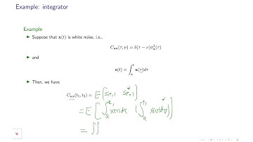 Integration of white noise