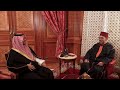 ملك المغرب يستقبل الأمير تركي بن محمد بن فهد في القصر الملكي بالدار البيضاء 