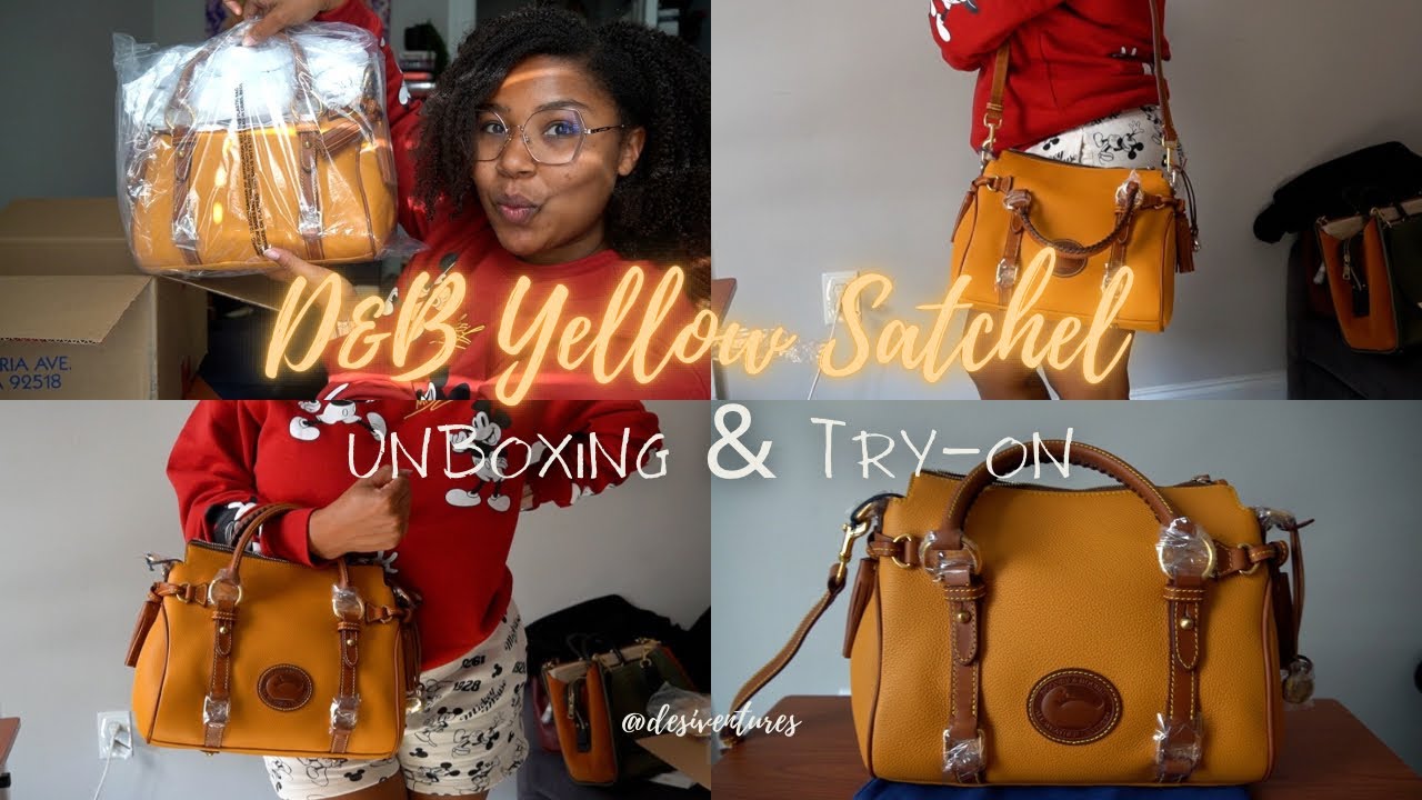 I Bought a Dooney & Bourke Yellow Leather Satchel