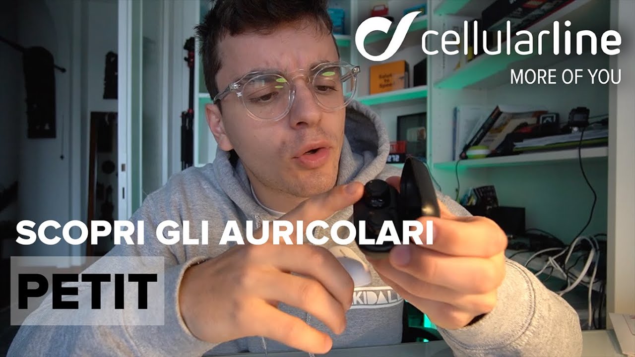 Recensione Auricolari Bluetooth Petit by Jakidale | Cellularline #MoreOfYou  - YouTube