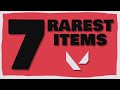7 Exclusive Items in VALORANT