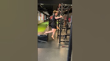 Reactive Split Squat Jump w/ Band Knee Drive - RFE