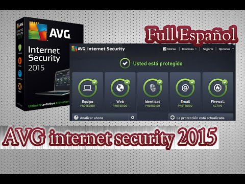 AVG Internet Security 2015 Full Español Activado Hasta el 2018 !FUNCIONA!