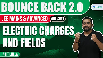 Electric Charges and Fields | One Shot | #BounceBack2.0 | JEE Physics | Ajit Lulla