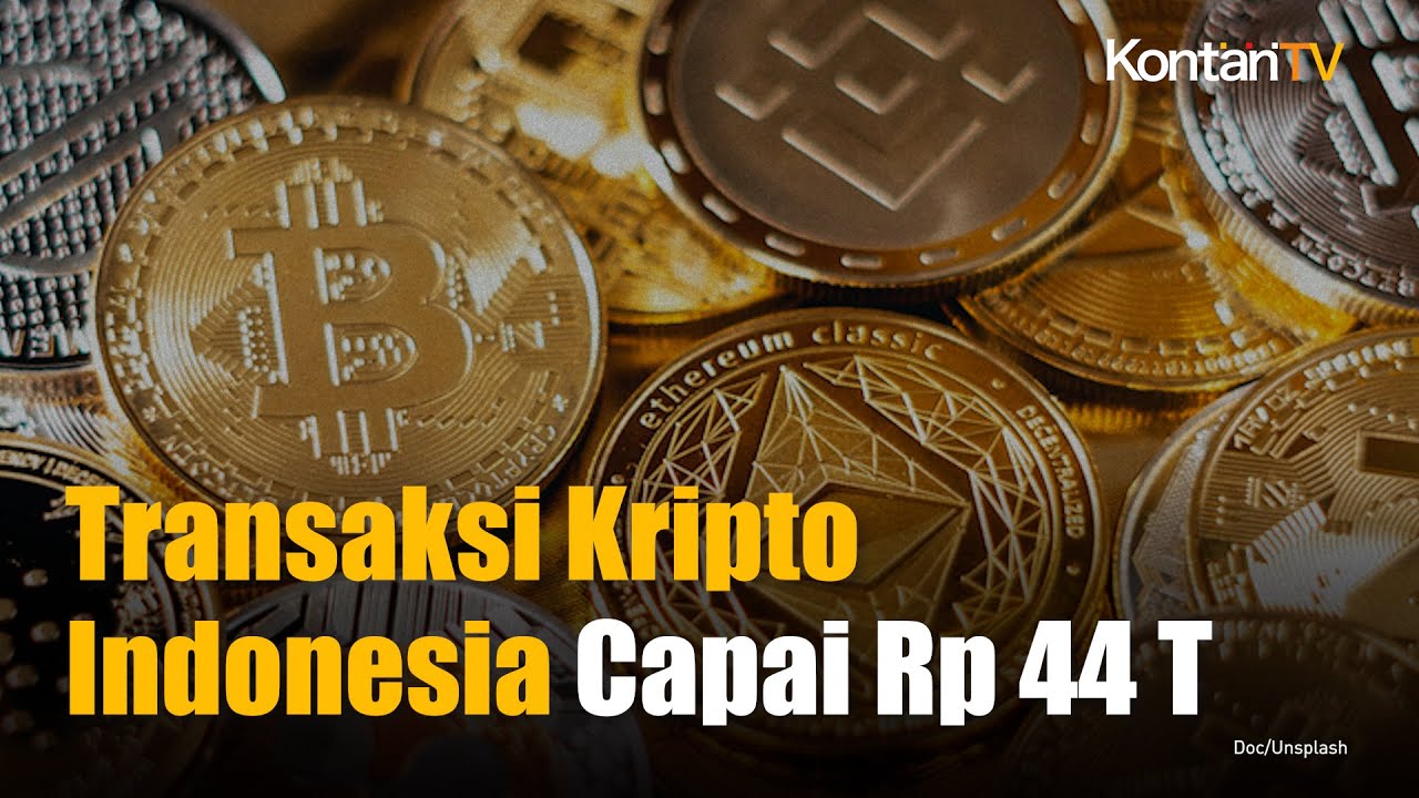 Transaksi Kripto di Indonesia Melonjak Hingga 104,31%, Nilainya mencapai Rp  44,07 Triliun