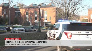 Suspect in custody after 3 killed in shooting at University of Virginia