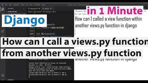 How can I call a views.py function from another views.py function in django