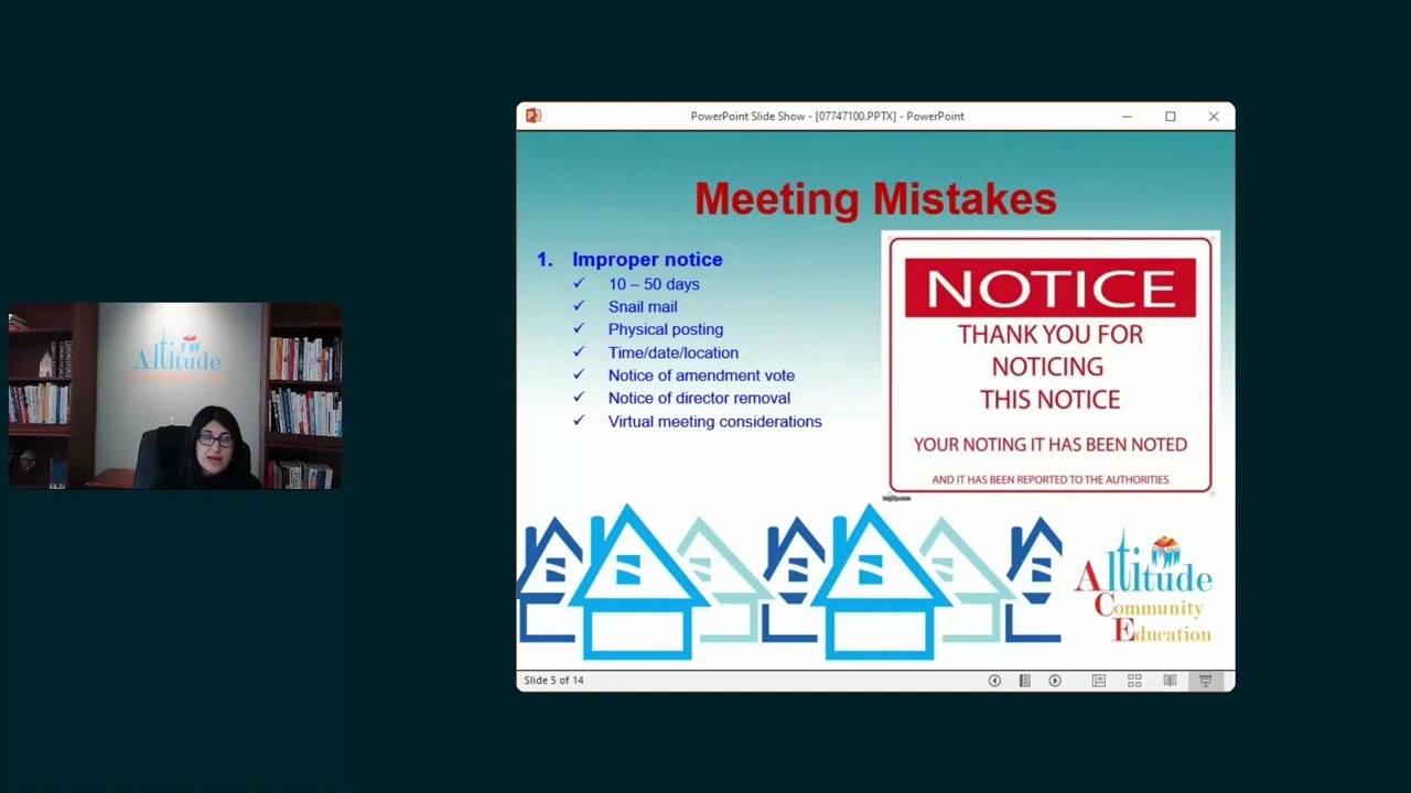 Eight Meeting Mistakes that May Invalidate Your Meeting Webinar