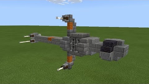B-Wing Starfighter 1:1 Scale Minecraft Tutorial (Star Wars)