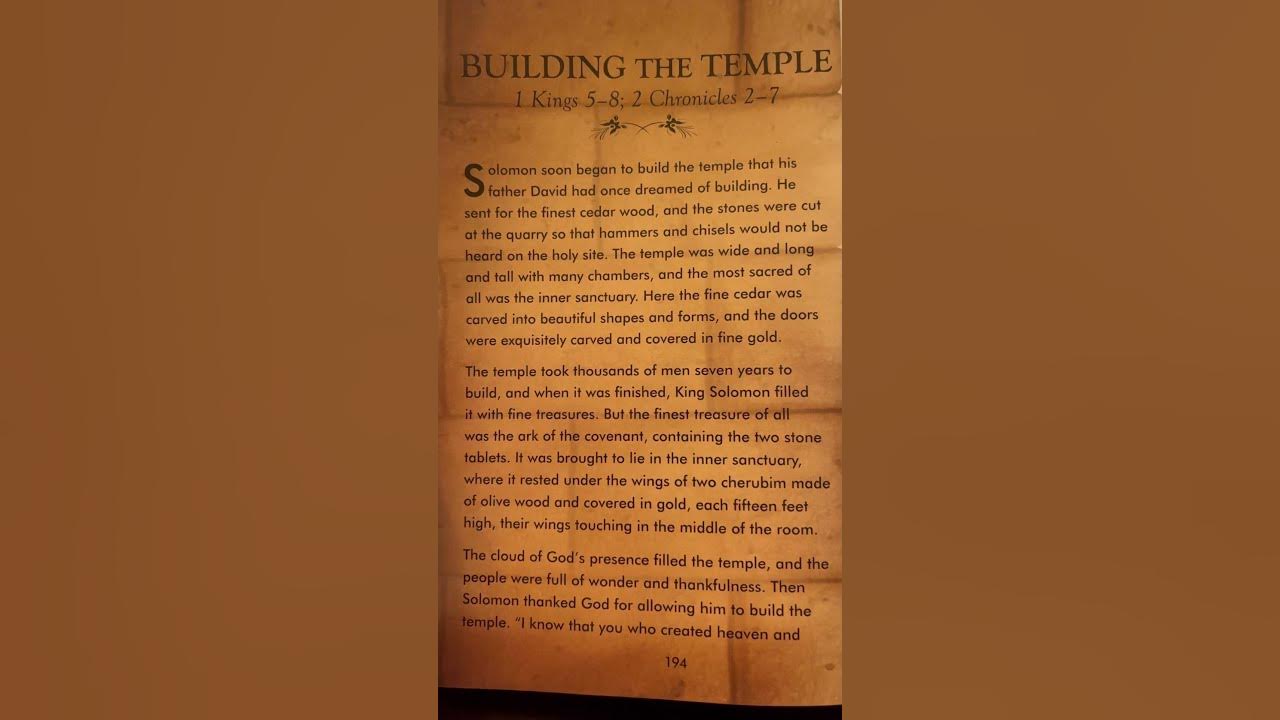 1 Kings 5 8 2 Chronicles 2 7 The Complete Illustrated Children s Bible 1-kings-5-8-2-chronicles-2-7-the-complete-illustrated-children-s-bible