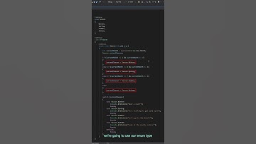 How To Use Enums In C# - #Shorts