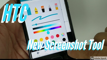 HTC New Screen Capture Tool with Scroll and Edit Features